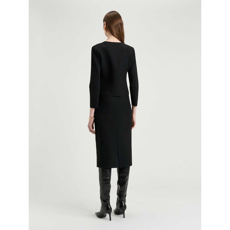 Veronika Maine Zip Front Milano Jacket image number 1